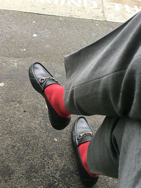 gucci loafers with socks|chunky loafers with socks.